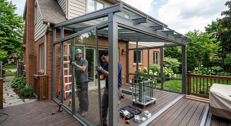 Conservatory Installation in Longmont, CO