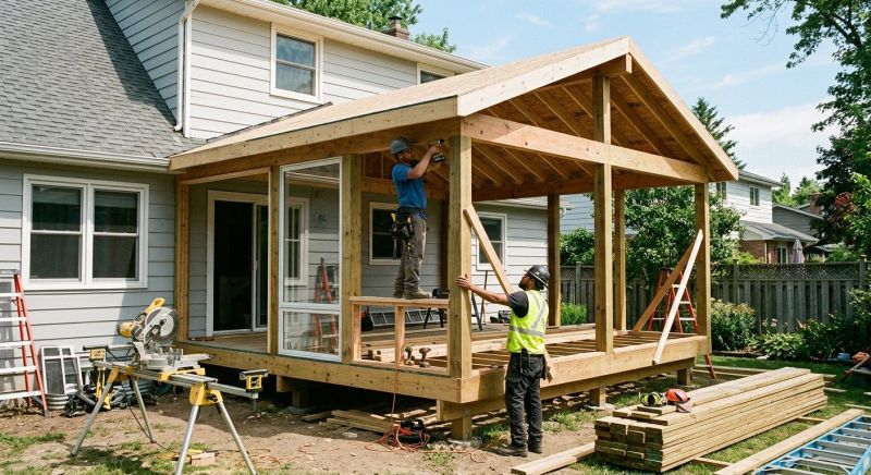 Enclosed Deck Installation in Seattle, WA