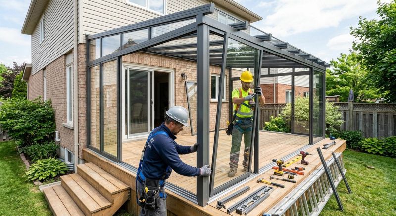 Enclosed Patio Installation in Nashville, TN