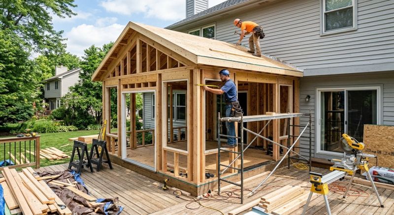 Four Season Room Installation in Austin, TX