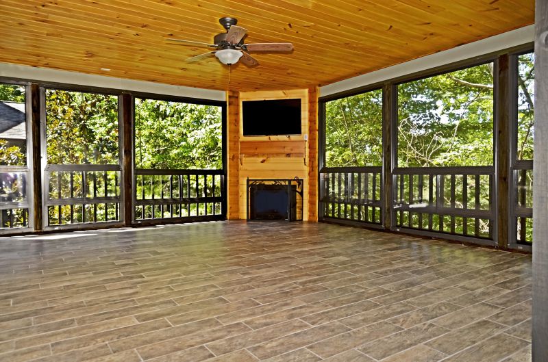Porch Enclosure Installation in Asheville, NC