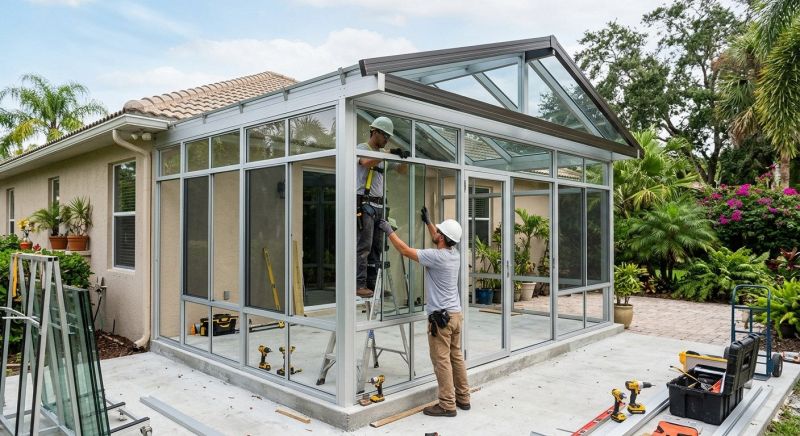 Solarium Installation in Arvada, CO