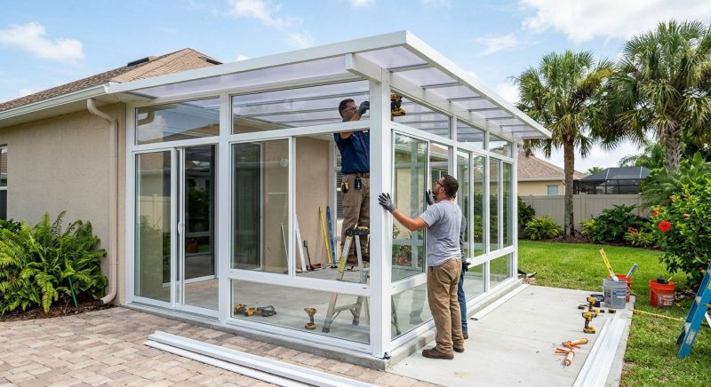 Solarium Installation in Charlotte, NC